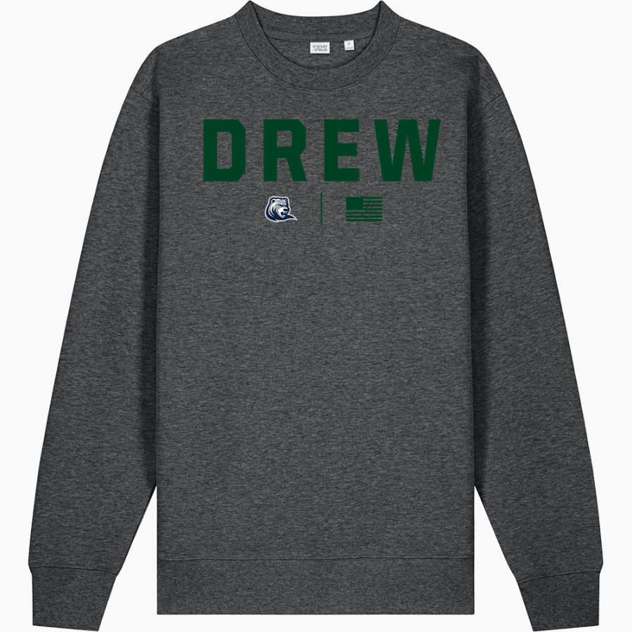 Drew Rangers <span class="pdp-name-mascot">Drew University Rangers</span> Stanley/Stella Unisex Changer 2.0 Crewneck Sweatshirt