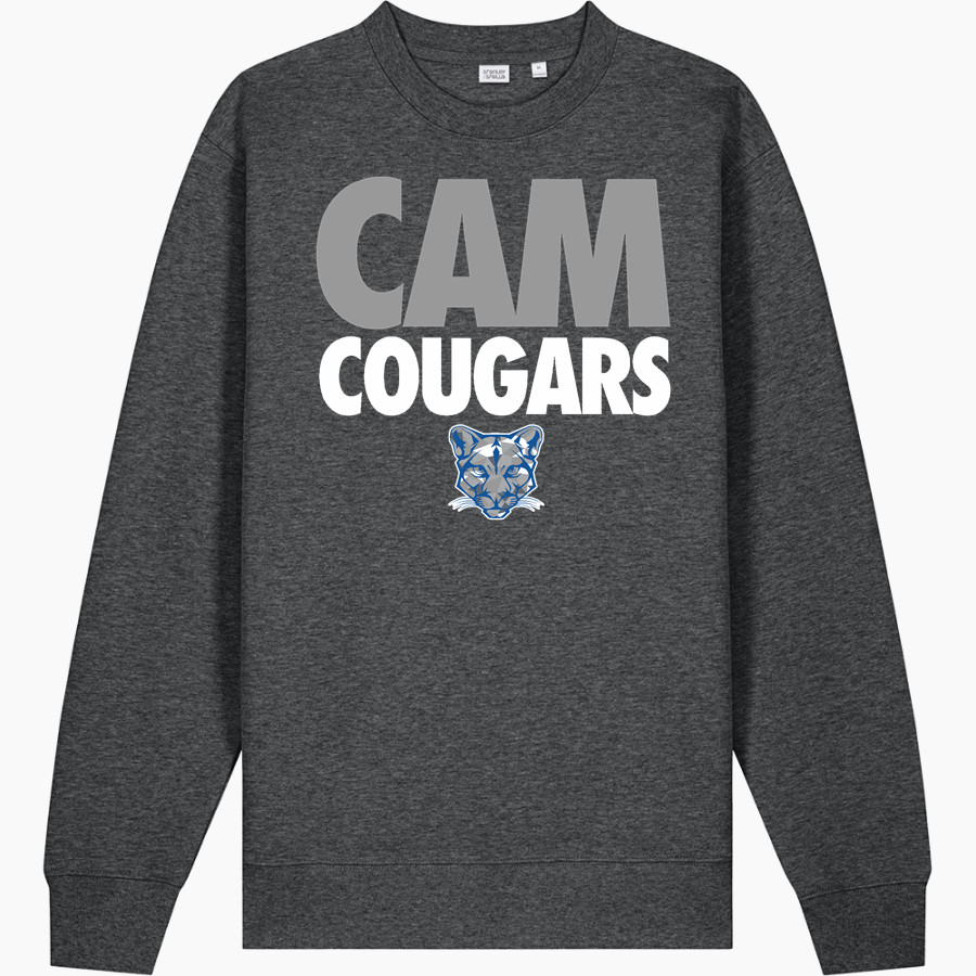 CAM HIGH SCHOOL COUGARS <span class="pdp-name-mascot">CAM COUGARS</span> Stanley/Stella Unisex Changer 2.0 Crewneck Sweatshirt