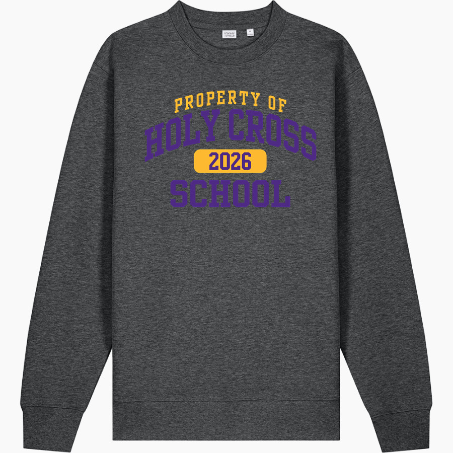 Holy Cross Crusaders <span class="pdp-name-mascot">Holy Cross School Crusaders</span> Stanley/Stella Unisex Changer 2.0 Crewneck Sweatshirt