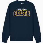 Cape Fear Colts <span class="pdp-name-mascot">Cape Fear Colts</span> Stanley/Stella Unisex Changer 2.0 Crewneck Sweatshirt Front Thumbnail