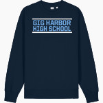 GIG HARBOR HIGH SCHOOL TIDES <span class="pdp-name-mascot">GIG HARBOR TIDES</span> Stanley/Stella Unisex Changer 2.0 Crewneck Sweatshirt Front Thumbnail