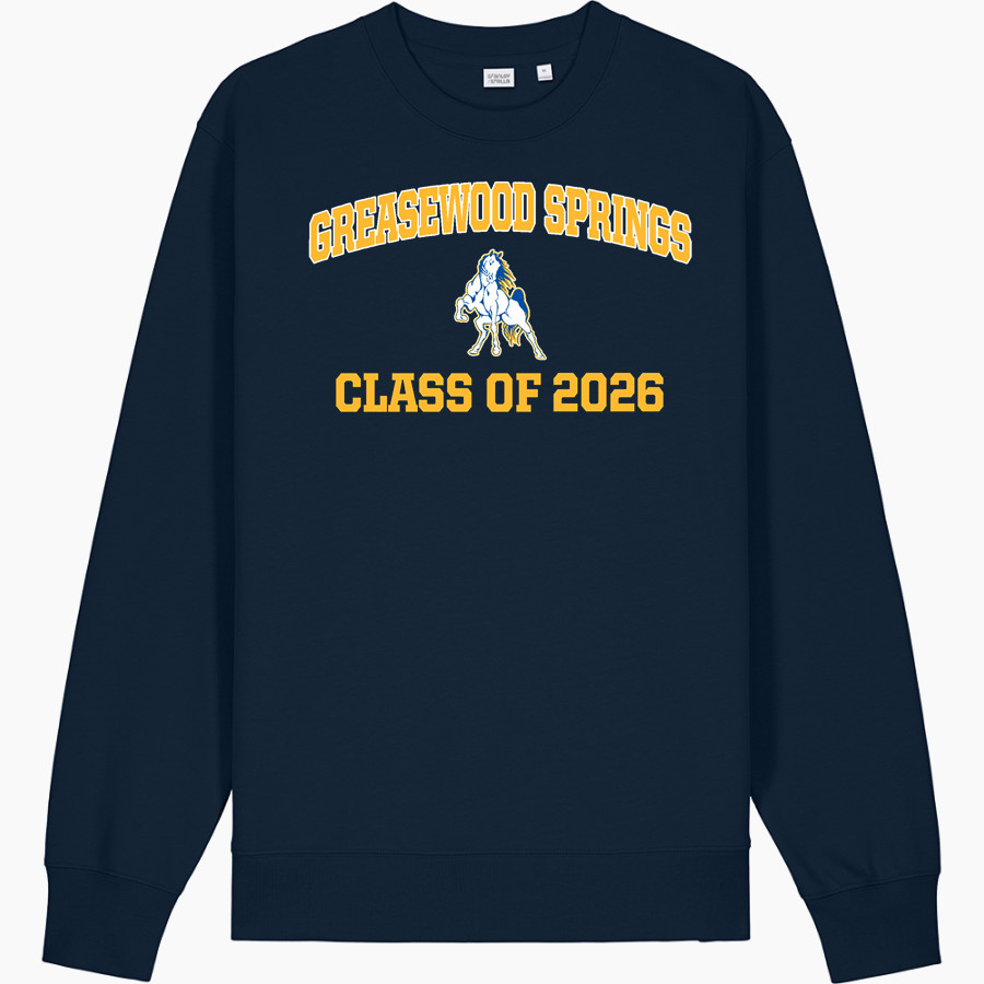 Greasewood Springs Community School Mustangs <span class="pdp-name-mascot">Greasewood Spring Community School Mustangs</span> Stanley/Stella Unisex Changer 2.0 Crewneck Sweatshirt