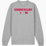 Monsignor McClancy Crusaders Stanley/Stella Unisex Changer 2.0 Crewneck Sweatshirt Front Thumbnail
