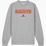 Santa Teresa Saints Stanley/Stella Unisex Changer 2.0 Crewneck Sweatshirt Front Thumbnail