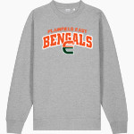 Plainfield East Bengals <span class="pdp-name-mascot">Plainfield East</span> Stanley/Stella Unisex Changer 2.0 Crewneck Sweatshirt Front Thumbnail