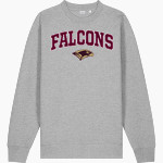 Scotts Valley Falcons <span class="pdp-name-mascot">Scotts Valley Falcons</span> Stanley/Stella Unisex Changer 2.0 Crewneck Sweatshirt Front Thumbnail