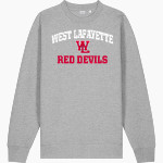 West Lafayette Jr-Sr High School Red Devils Online Store Stanley/Stella Unisex Changer 2.0 Crewneck Sweatshirt Front Thumbnail