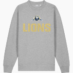 ALPHA OMEGA ACADEMY LIONS <span class="pdp-name-mascot">ALPHA OMEGA ACADEMY LIONS</span> Stanley/Stella Unisex Changer 2.0 Crewneck Sweatshirt Front Thumbnail