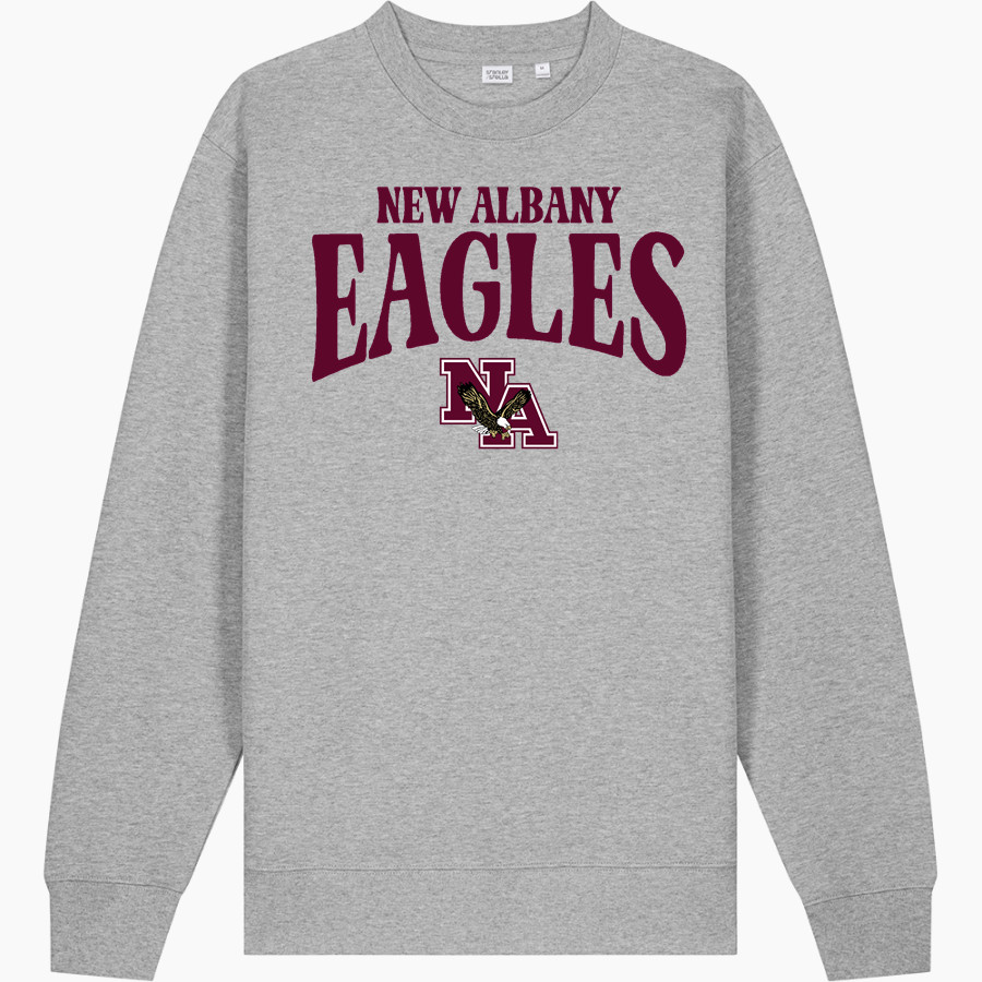 NEW ALBANY HIGH SCHOOL EAGLES Stanley/Stella Unisex Changer 2.0 Crewneck Sweatshirt