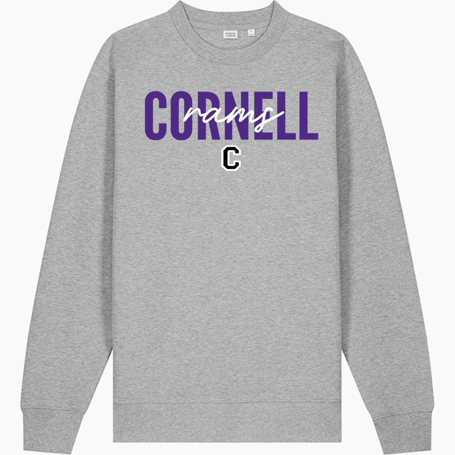 Cornell Rams <span class="pdp-name-mascot">Cornell Rams</span> Stanley/Stella Unisex Changer 2.0 Crewneck Sweatshirt