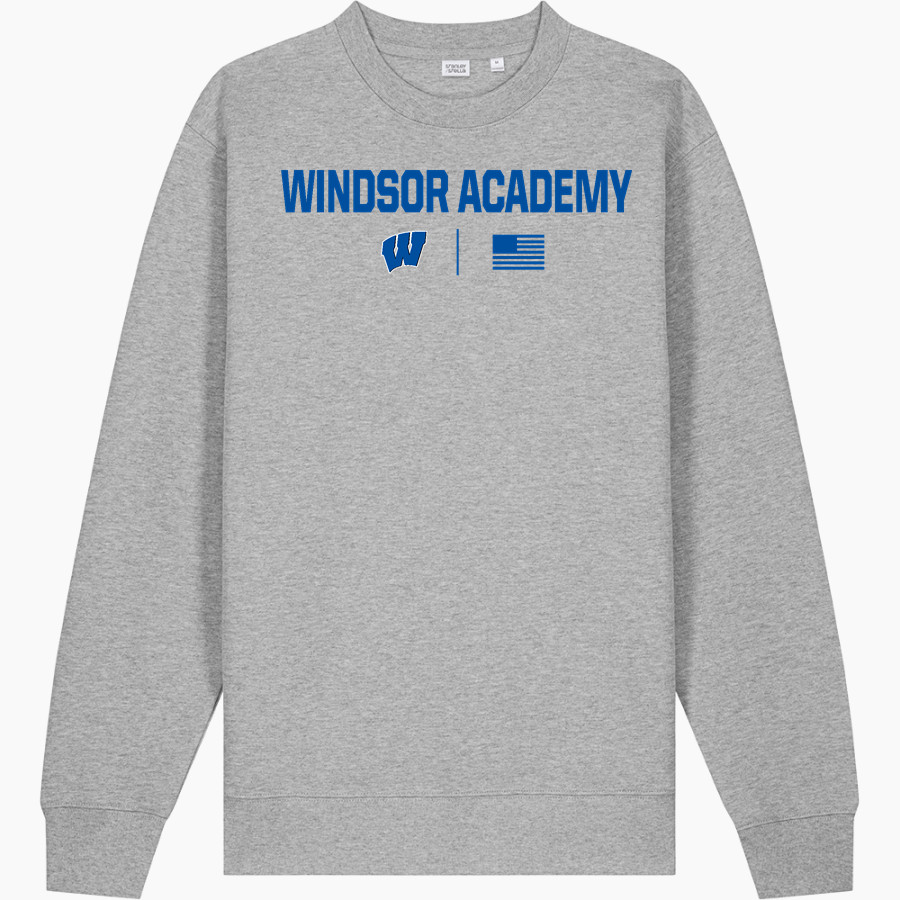 WINDSOR ACADEMY KNIGHTS <span class="pdp-name-mascot">WINDSOR ACADEMY KNIGHTS</span> Stanley/Stella Unisex Changer 2.0 Crewneck Sweatshirt