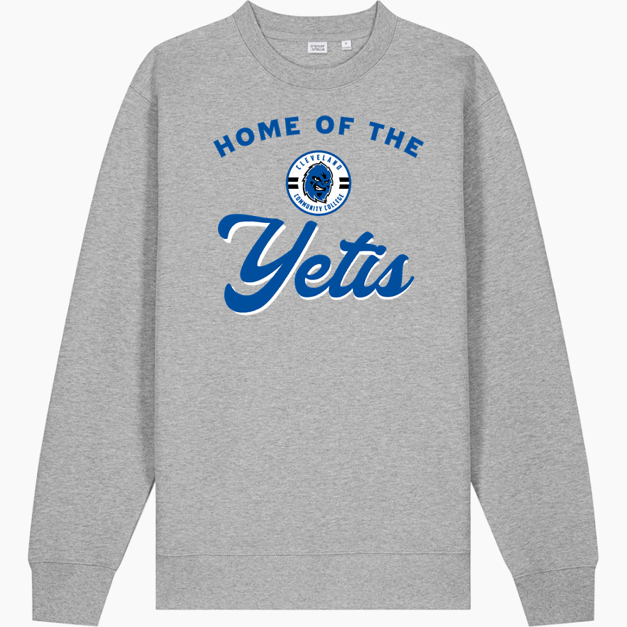 Cleveland Community College Yetis Stanley/Stella Unisex Changer 2.0 Crewneck Sweatshirt