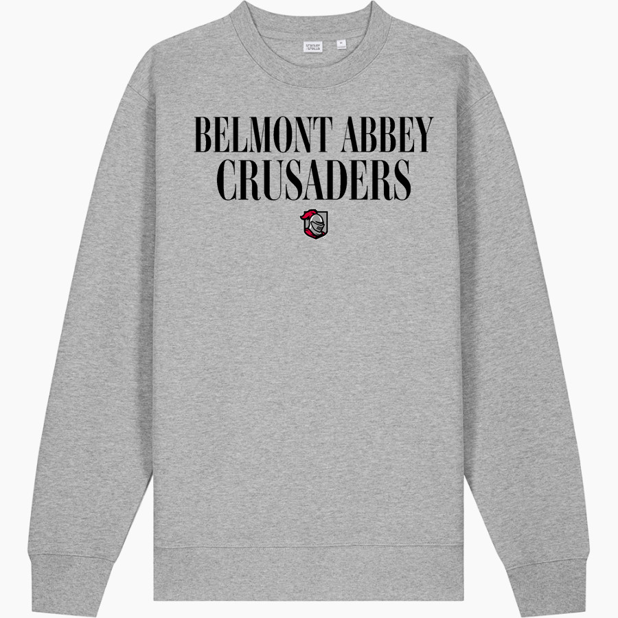 Belmont Abbey College The Official Store of the Crusaders Stanley/Stella Unisex Changer 2.0 Crewneck Sweatshirt