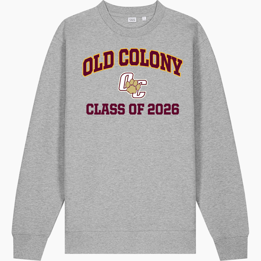 OLD COLONY REF VO TECH HIGH Cougars Stanley/Stella Unisex Changer 2.0 Crewneck Sweatshirt