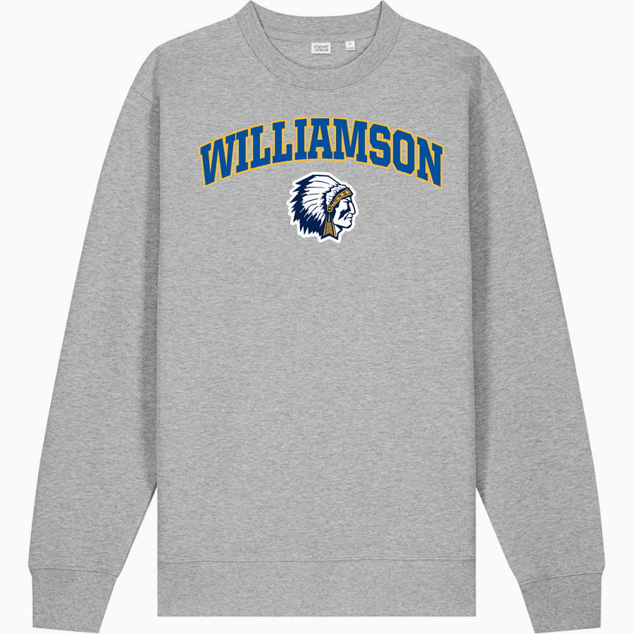 WILLIAMSON HIGH SCHOOL WARRIORS Stanley/Stella Unisex Changer 2.0 Crewneck Sweatshirt