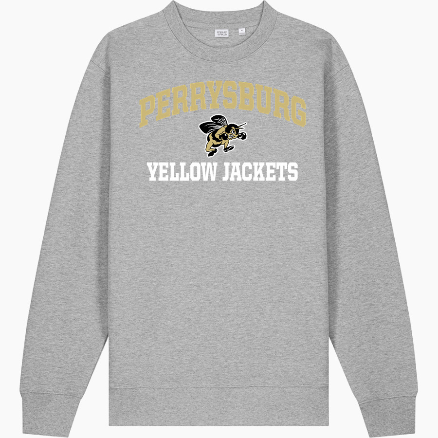 PERRYSBURG HIGH SCHOOL YELLOW JACKETS <span class="pdp-name-mascot">PERRYSBURG YELLOW JACKETS</span> Stanley/Stella Unisex Changer 2.0 Crewneck Sweatshirt