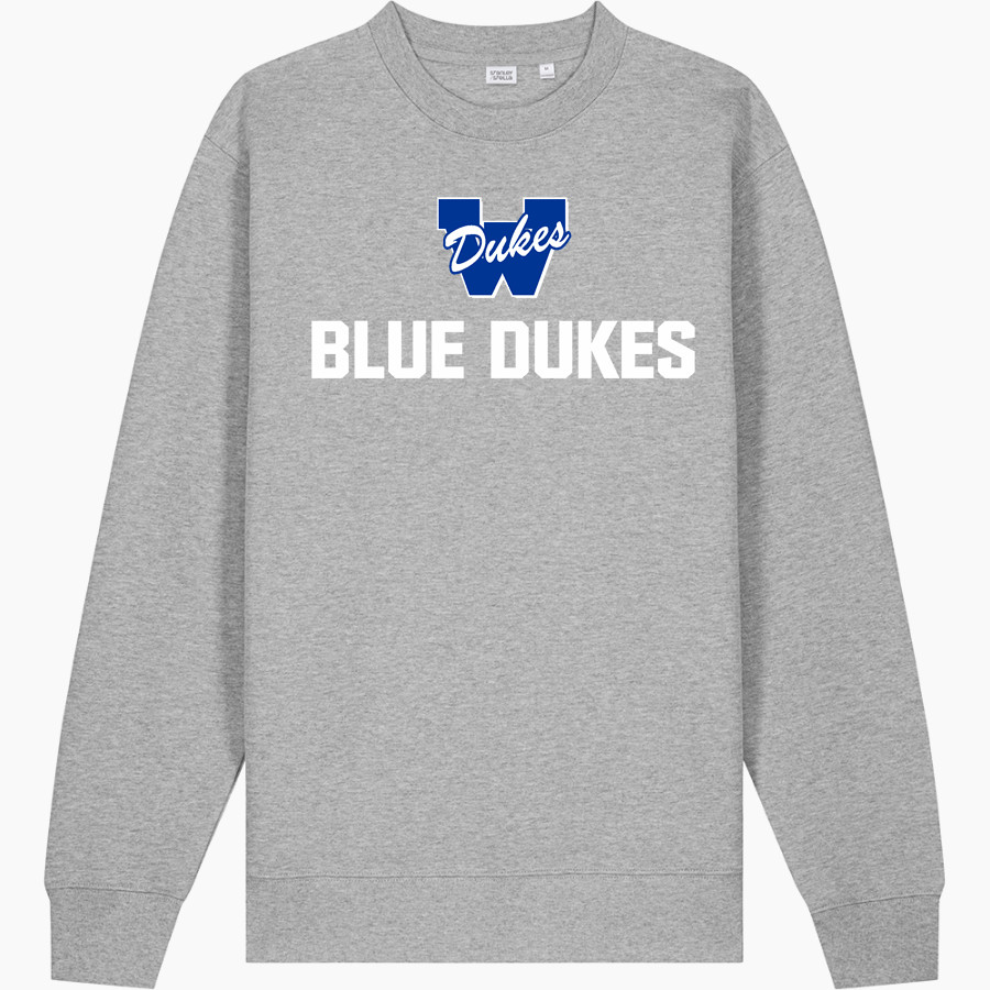 Whitefish Bay Blue Dukes Stanley/Stella Unisex Changer 2.0 Crewneck Sweatshirt