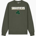 Bishop Feehan Shamrocks <span class="pdp-name-mascot">Bishop Feehan Shamrocks</span> Stanley/Stella Unisex Changer 2.0 Crewneck Sweatshirt Front Thumbnail