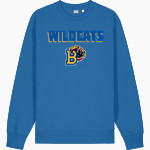 Brawley Union Wildcats <span class="pdp-name-mascot">Brawley Union Wildcats</span> Stanley/Stella Unisex Changer 2.0 Crewneck Sweatshirt Front Thumbnail