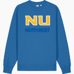 Northwest University Eagles Online Store <span class="pdp-name-mascot">Northwest Eagles</span> Stanley/Stella Unisex Changer 2.0 Crewneck Sweatshirt Front Thumbnail