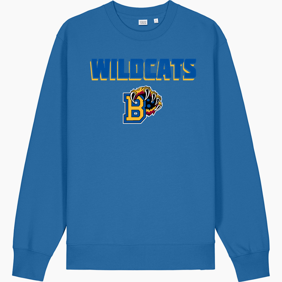 Brawley Union Wildcats <span class="pdp-name-mascot">Brawley Union Wildcats</span> Stanley/Stella Unisex Changer 2.0 Crewneck Sweatshirt