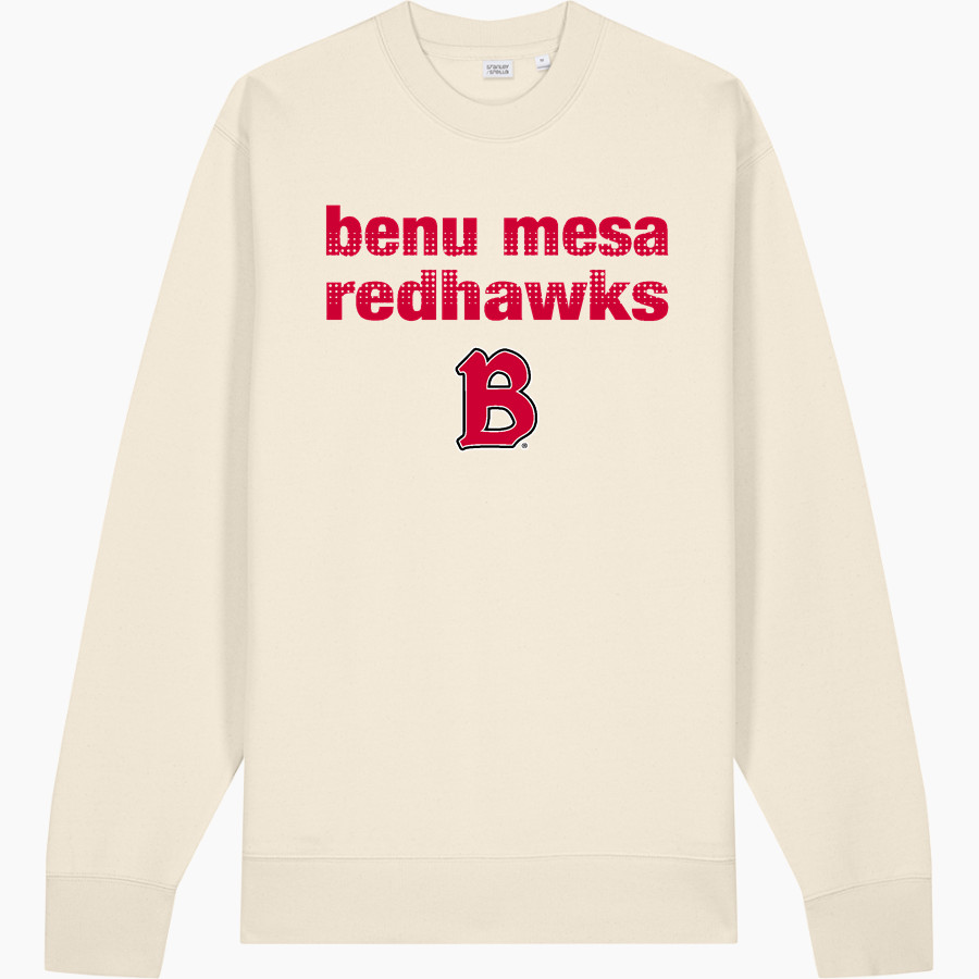 Benedictine University Mesa Redhawks <span class="pdp-name-mascot">Benedictine University Redhawks</span> Stanley/Stella Unisex Changer 2.0 Crewneck Sweatshirt