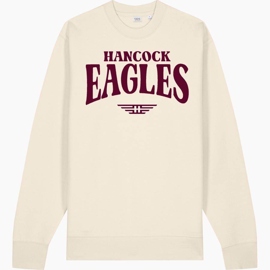 HANCOCK COLLEGE PREP HIGH SCHOOL EAGLES Stanley/Stella Unisex Changer 2.0 Crewneck Sweatshirt