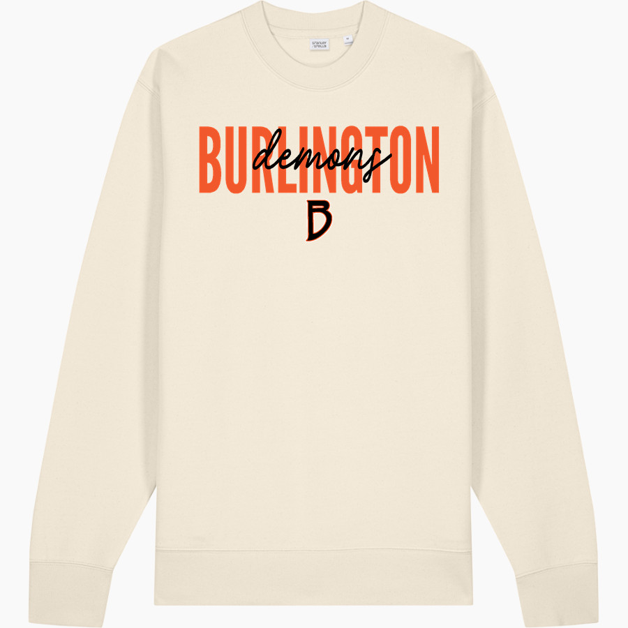 BURLINGTON HIGH SCHOOL DEMONS <span class="pdp-name-mascot">BURLINGTON DEMONS</span> Stanley/Stella Unisex Changer 2.0 Crewneck Sweatshirt