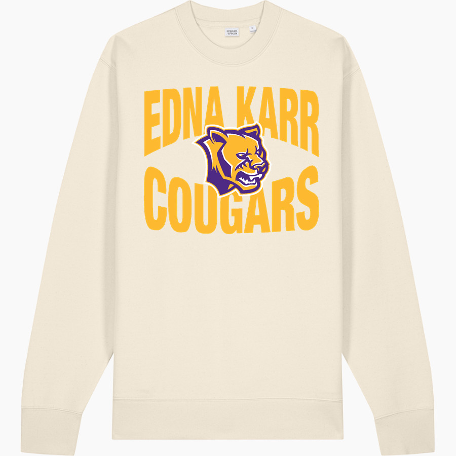 EDNA KARR HIGH SCHOOL COUGARS Stanley/Stella Unisex Changer 2.0 Crewneck Sweatshirt