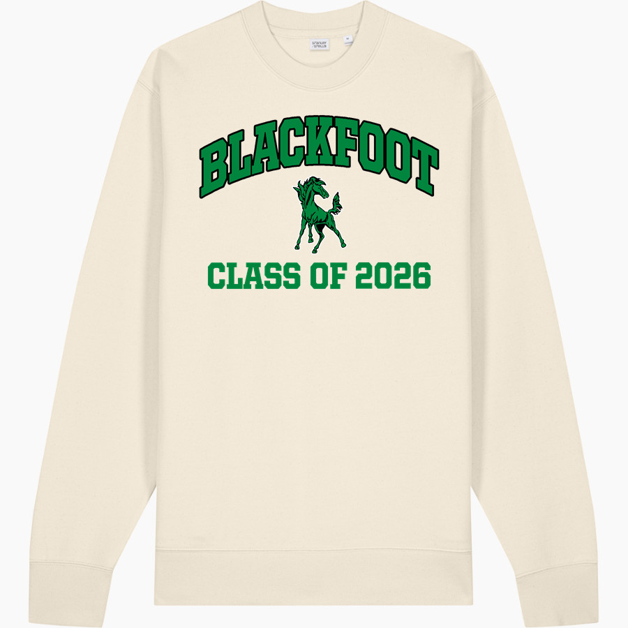 Blackfoot Broncos Stanley/Stella Unisex Changer 2.0 Crewneck Sweatshirt