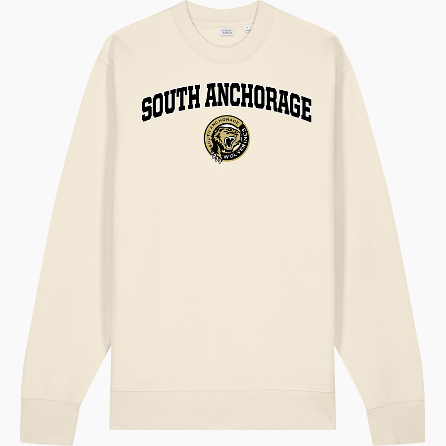 SOUTH ANCHORAGE HIGH SCHOOL WOLVERINES <span class="pdp-name-mascot">SOUTH ANCHORAGE WOLVERINES</span> Stanley/Stella Unisex Changer 2.0 Crewneck Sweatshirt