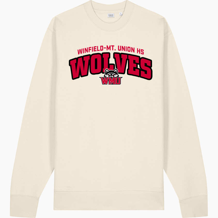 WINFIELD-MT UNION HIGH SCHOOL WOLVES <span class="pdp-name-mascot">WINFIELD - MT WOLVES</span> Stanley/Stella Unisex Changer 2.0 Crewneck Sweatshirt