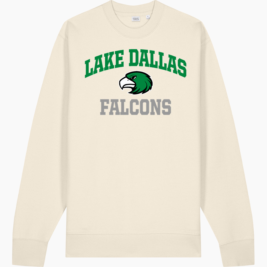 LAKE DALLAS HIGH SCHOOL FALCONS Stanley/Stella Unisex Changer 2.0 Crewneck Sweatshirt