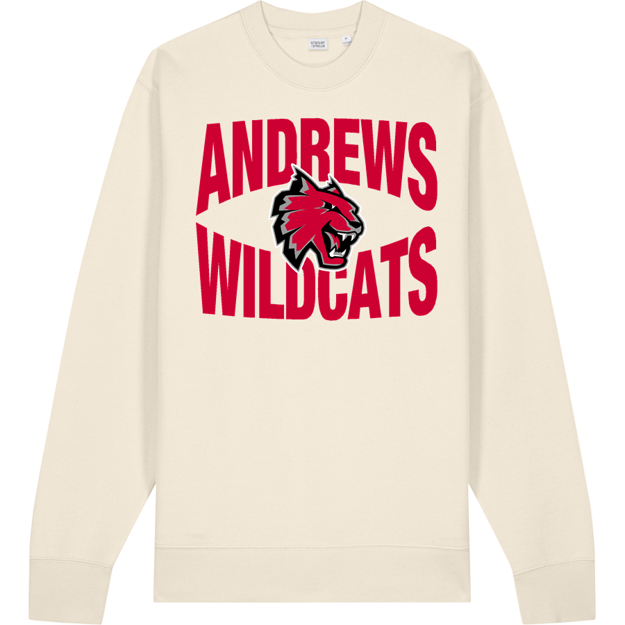 ANDREWS HIGH SCHOOL WILDCATS <span class="pdp-name-mascot">ANDREWS WILDCATS</span> Stanley/Stella Unisex Changer 2.0 Crewneck Sweatshirt
