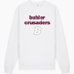 Buhler High School Crusaders Online Store <span class="pdp-name-mascot">Buhler Crusaders</span> Stanley/Stella Unisex Changer 2.0 Crewneck Sweatshirt Front Thumbnail