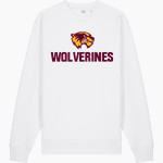 Au Gres-Sims HIGH SCHOOL WOLVERINES <span class="pdp-name-mascot">AU GRES - SIMS WOLVERINES</span> Stanley/Stella Unisex Changer 2.0 Crewneck Sweatshirt Front Thumbnail