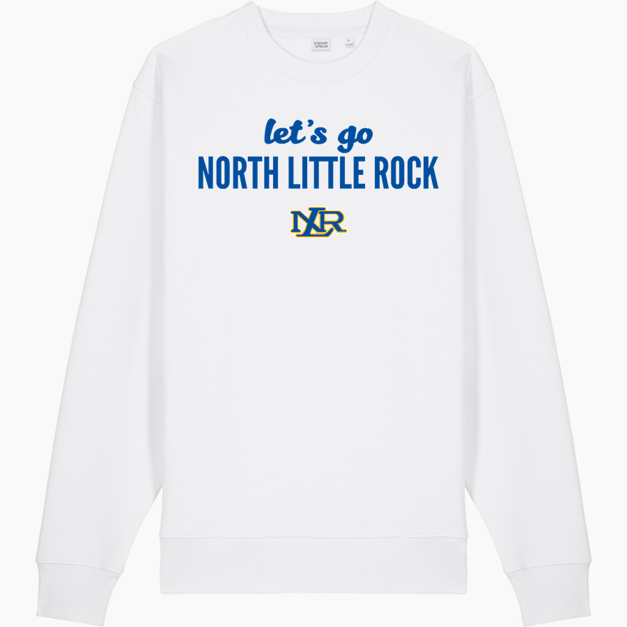 NORTH LITTLE ROCK HIGH SCHOOL CHARGING WILDCATS Stanley/Stella Unisex Changer 2.0 Crewneck Sweatshirt