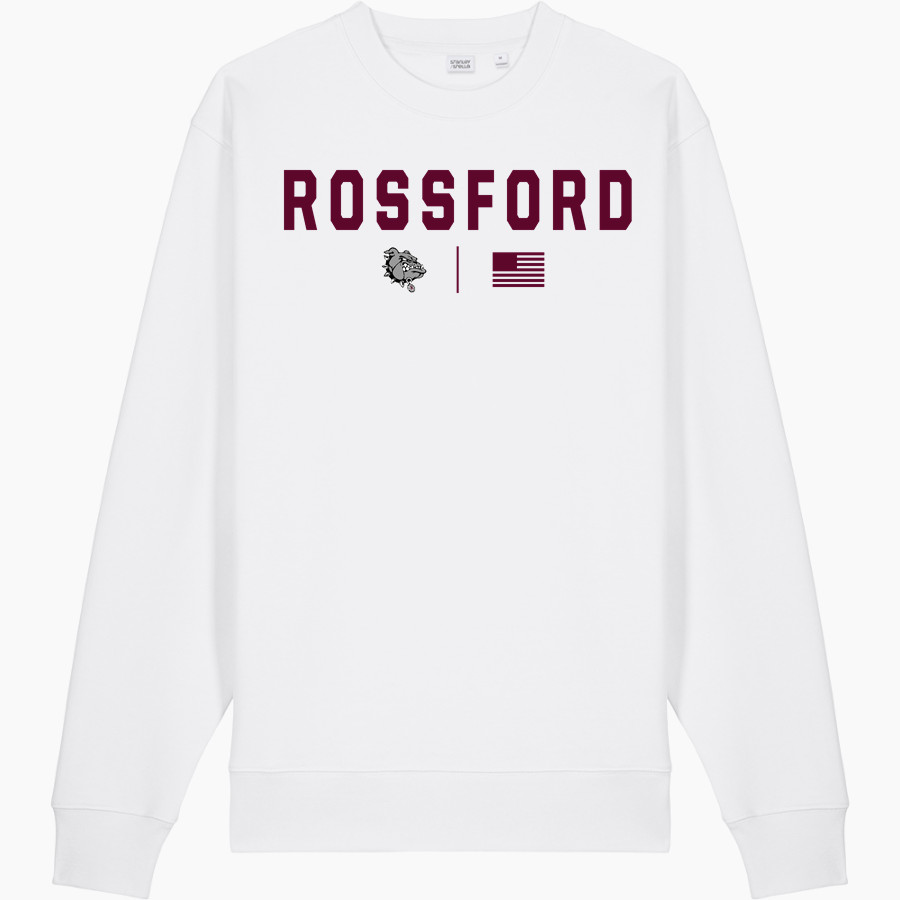ROSSFORD HIGH SCHOOL BULLDOGS Stanley/Stella Unisex Changer 2.0 Crewneck Sweatshirt