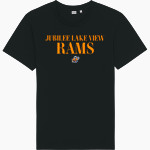 Jubilee Lake View Rams Stanley/Stella Unisex Rocker Tee Front Thumbnail