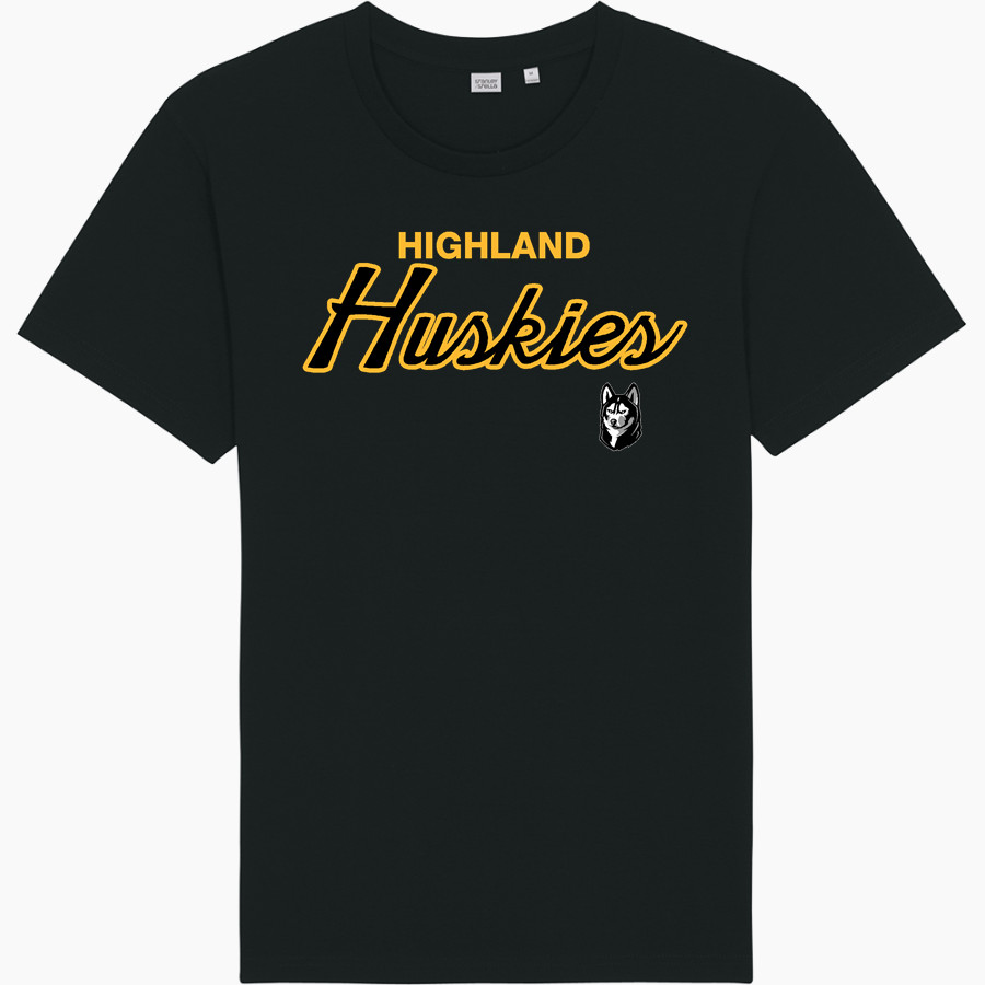 HIGHLAND HIGH SCHOOL HUSKIES Stanley/Stella Unisex Rocker Tee