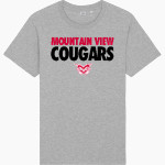 Mountain View Cougars Stanley/Stella Unisex Rocker Tee Front Thumbnail