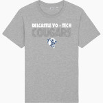 DELCASTLE VO-TECH SCHOOL COUGARS <span class="pdp-name-mascot">DELCASTLE VO - TECH COUGARS</span> Stanley/Stella Unisex Rocker Tee Front Thumbnail