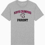 North Crawford Trojans Stanley/Stella Unisex Rocker Tee Front Thumbnail