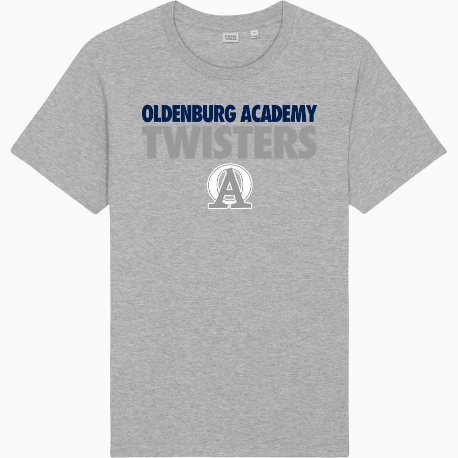 OLDENBURG ACADEMY TWISTERS <span class="pdp-name-mascot">OLDENBURG ACADEMY TWISTERS</span> Stanley/Stella Unisex Rocker Tee