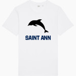 Saint Ann Dolphins Stanley/Stella Unisex Rocker Tee Front Thumbnail