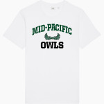 Mid-Pacific Owls <span class="pdp-name-mascot">Mid-Pacific Owls</span> Stanley/Stella Unisex Rocker Tee Front Thumbnail