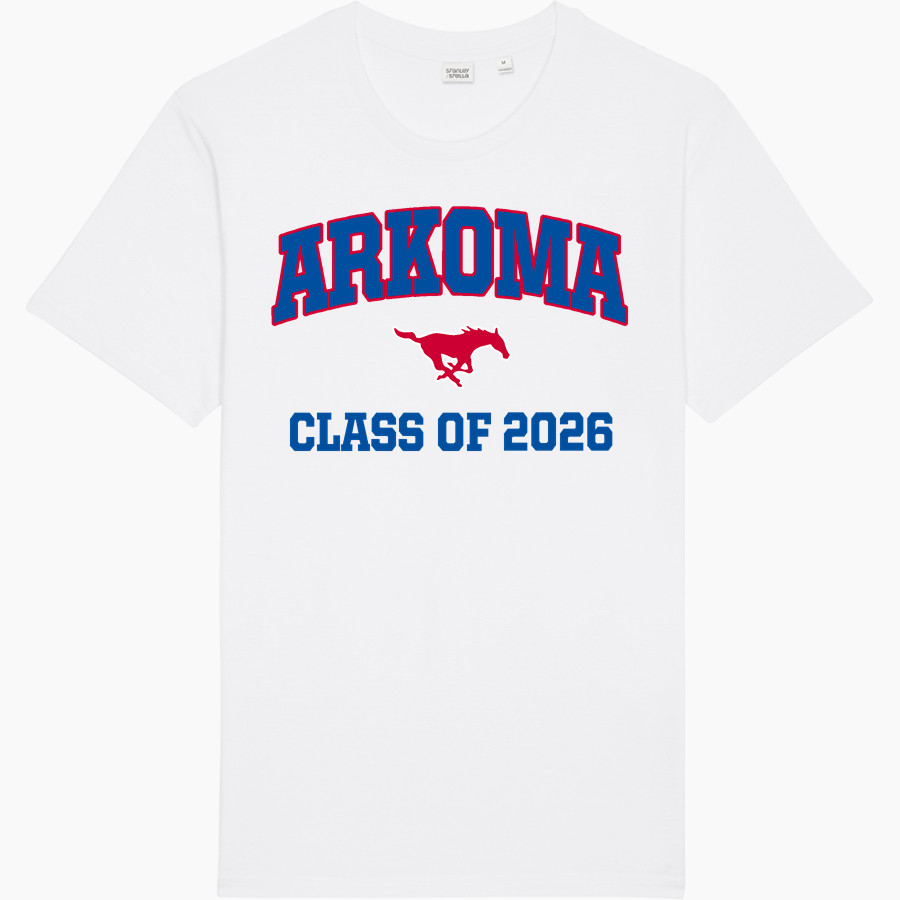 ARKOMA HIGH SCHOOL MUSTANGS <span class="pdp-name-mascot">ARKOMA MUSTANGS</span> Stanley/Stella Unisex Rocker Tee