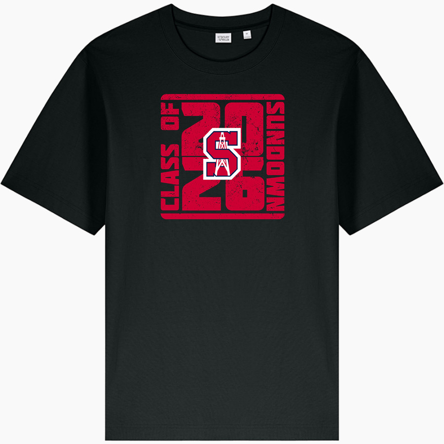 SUNDOWN HIGH SCHOOL ROUGHNECKS <span class="pdp-name-mascot">SUNDOWN ROUGHNECKS</span> Stanley/Stella Unisex Freestyler Heavyweight Tee