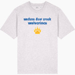 WADENA DEER CREEK HIGH SCHOOL WOLVERINES Stanley/Stella Unisex Freestyler Heavyweight Tee Front Thumbnail