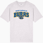 WEST PHILADELPHIA CATHOLIC HIGH SCHOOL BURRS Stanley/Stella Unisex Freestyler Heavyweight Tee Front Thumbnail